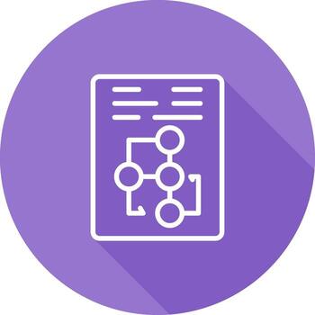 Document Workflow Vector Icon