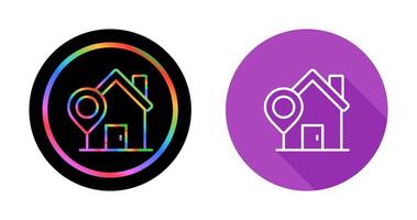 Home Location Vector Icon