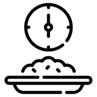 Fasting Icon Ramadan, for infographic, web, app, etc vector