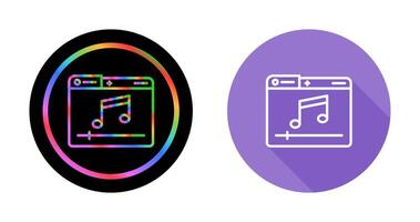 Music Player Vector Icon