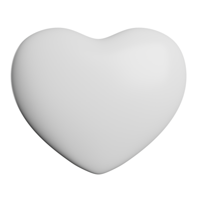 White Heart Transparent Background PNGs for Free Download