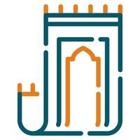 Prayer Rug Icon Ramadan, for infographic, web, app, etc vector