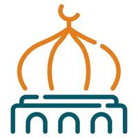 Mosque Dome Icon Ramadan, for infographic, web, app, etc vector