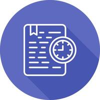 Document Expiration Vector Icon