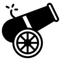 Cannon Icon Ramadan, for infographic, web, app, etc vector