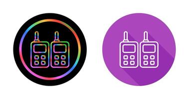 Two way Radio Vector Icon