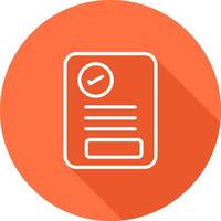 Document Approval Vector Icon