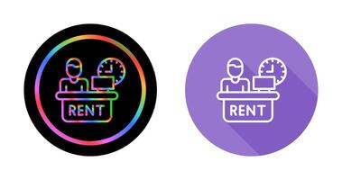 Rental Service Vector Icon