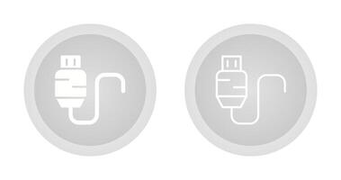 Usb Cable Vector Icon