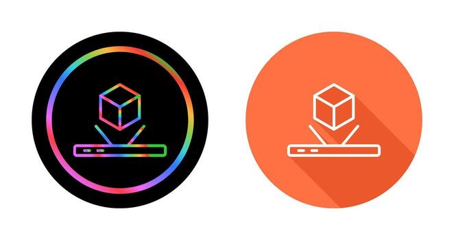 virtual máquina vector icono