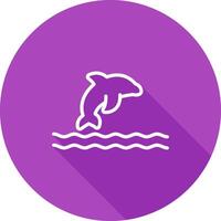 Dolphin Vector Icon