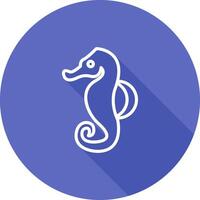 Seahorse Vector Icon