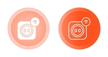 Smart Plug Vector Icon