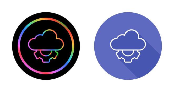 Cloud API Vector Icon