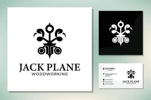 Wooden Fore Plane or Jack Plane Silhouette vector