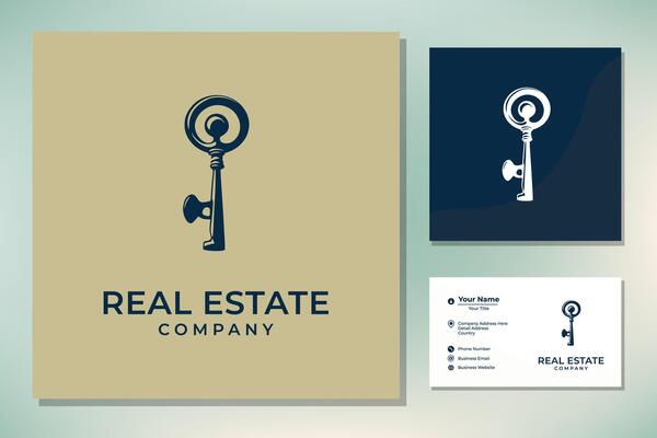 Simple Luxury Crossed skeleton key