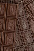 KHARKIV, UKRAINE - JANUARY 27, 2021 Babayevskiy chocolate square bar - product from Babayevskiy chocolate factory photo