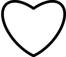 Sketch heart icon Vector illustration