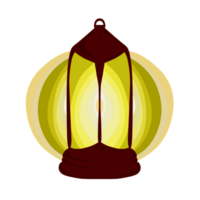 Lantern lamp design with Ramadan and Islamic holiday themes. Perfect for posters, banners, stickers, wallpapers, backgrounds png