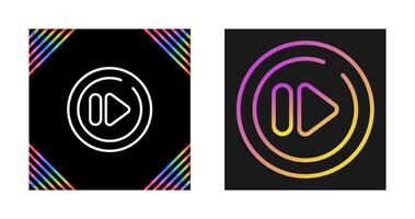 Next Track Circle Vector Icon