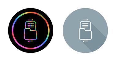 File Sharing Vector Icon