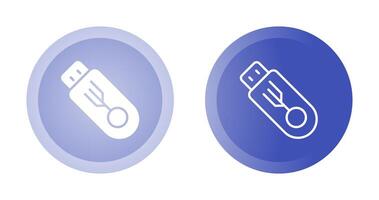 USB Flash Drive Vector Icon