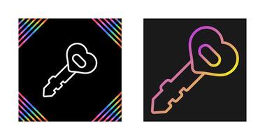 Car Key Vector Icon