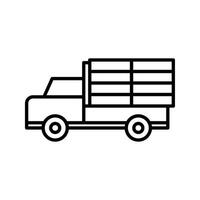 camión construcción herramientas para edificio, carpintero, casa, fabricar vector