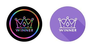 Winner Vector Icon