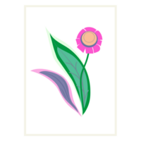 gastos de envío sellos con flores png