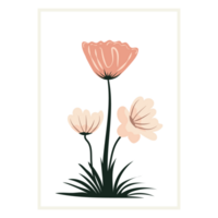 porto frimärken med blommor. png