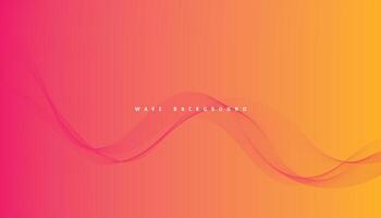 Vector Abstract Gradient Wave Background