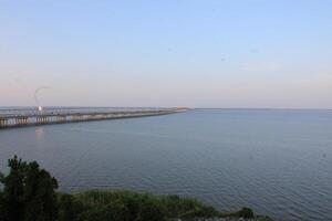 Interstate I-10 From Pensacola Florida Going To Milton Florida. photo