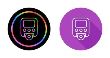 Portable DVD Player Vector Icon