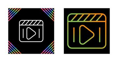Clapperboard Vector Icon