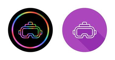 Virtual Reality Headset Vector Icon