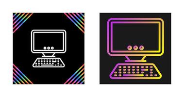 Desktop Vector Icon