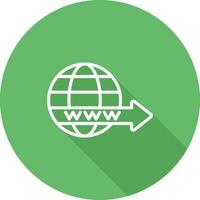 Domain Forwarding Vector Icon