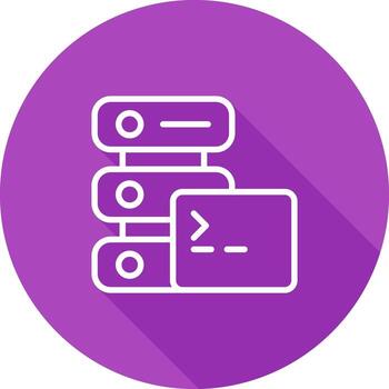 SSH Hosting Vector Icon