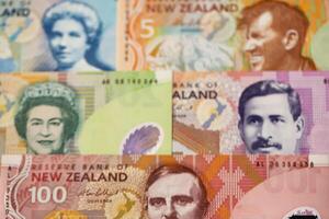 New Zealand money a business background photo