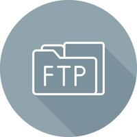 FTP Access Vector Icon