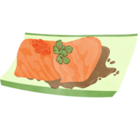 Sushi illustration en bonne santé nourriture png