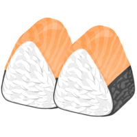 Sushi illustration en bonne santé nourriture png