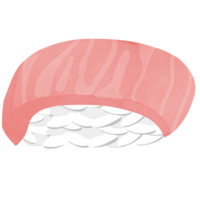 Sushi ilustração saudável Comida png
