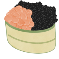 Sushi illustration healthy food png