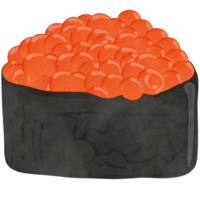 Sushi Illustration gesund Essen png