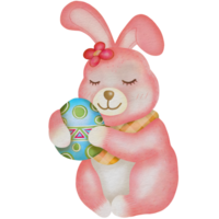 Pâques journée Pâques Oeuf et lapin png