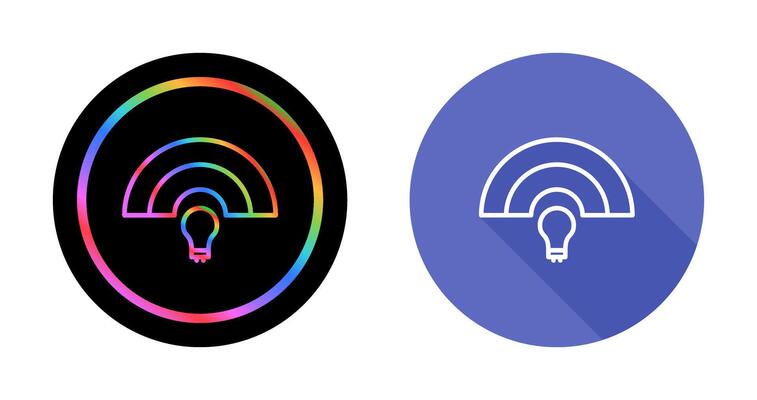 Creative Lightbulb Vector Icon