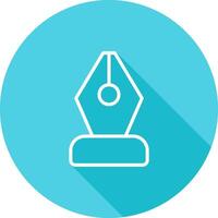 Black Nib Vector Icon