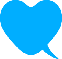 Text talk balloon. Speech bubble cloud for dialog. Comic cloud box for message. Frame shape for comment. Heart png